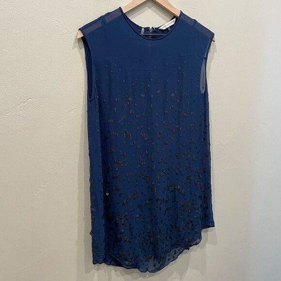 Rebecca Taylor Loose Sequined Dress - Size: 4 - Picture 8 of 13